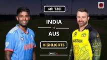 India vs Australia, 4th T20I 2023 Highlights | willow cricket highlights