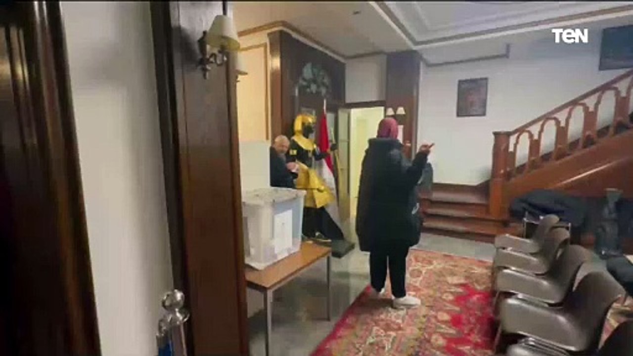 أبناء الجالية المصرية بألمانيا يدلون بأصواتهم بالانتخابات الرئاسية