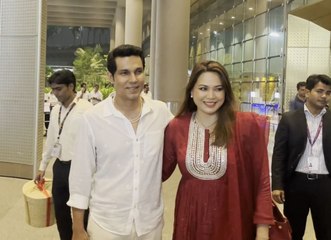 মুম্বই ফিরলেন রণদীপ-লিন, এয়ারপোর্টে পাপারাজ্জিদের কী বললেন নবদম্পতি?