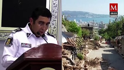 'Otis' destrozó el sistema de seguridad pública de Acapulco: SSP Guerrero