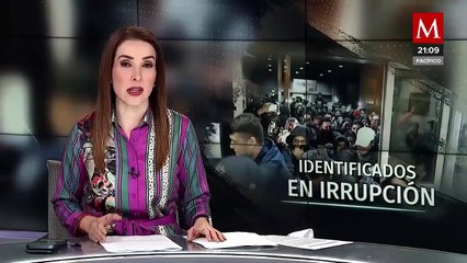 Identifican a simpatizantes de MC en el portazo del Congreso de Nuevo León