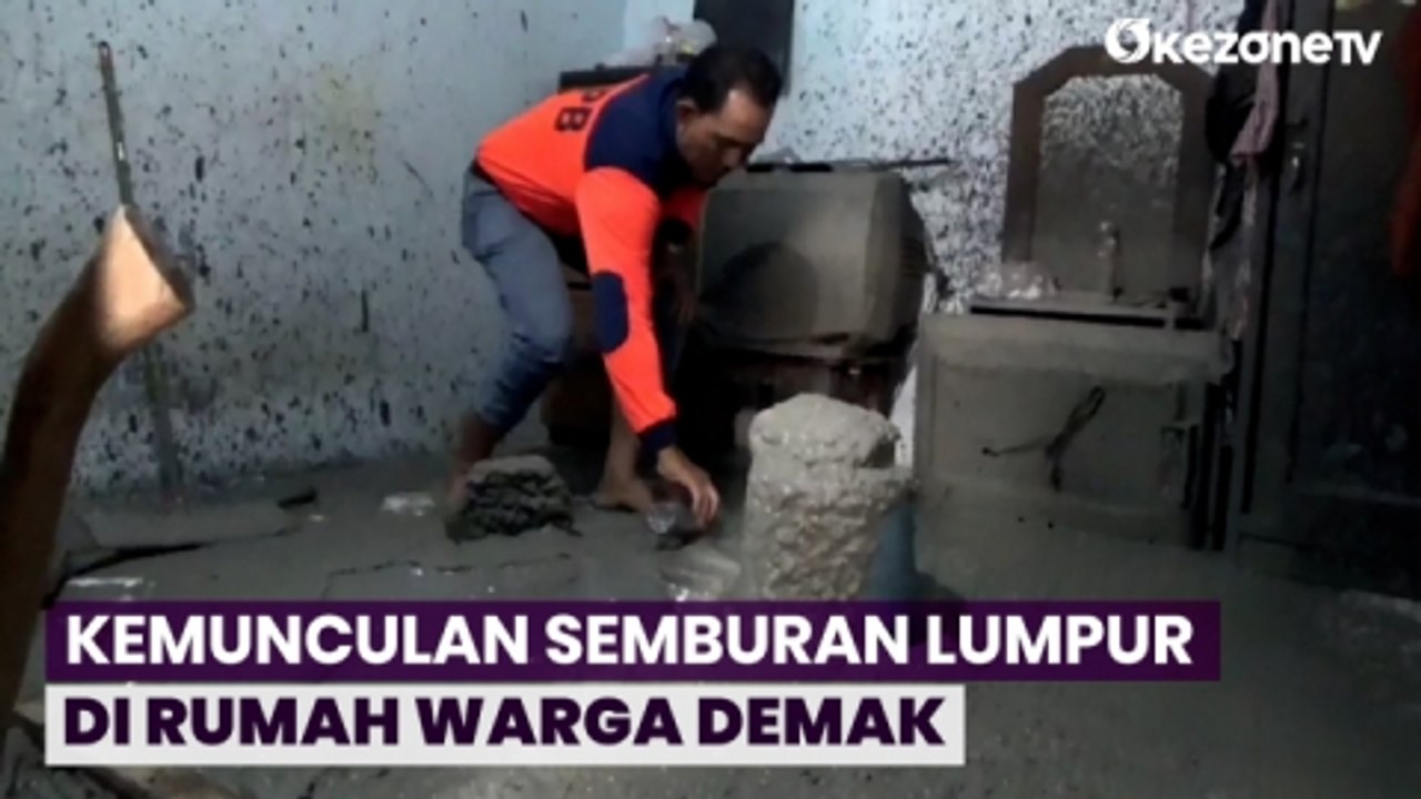 Geger Kemunculan Semburan Lumpur di Rumah Warga Demak, Tim ESDM Temukan Kandungan Gas