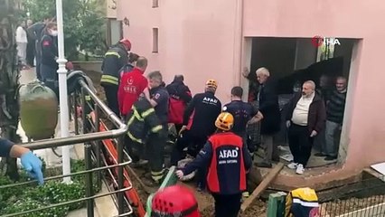 Boğazına kadar toprağa gömülen işçi saatler sonra kurtarıldı