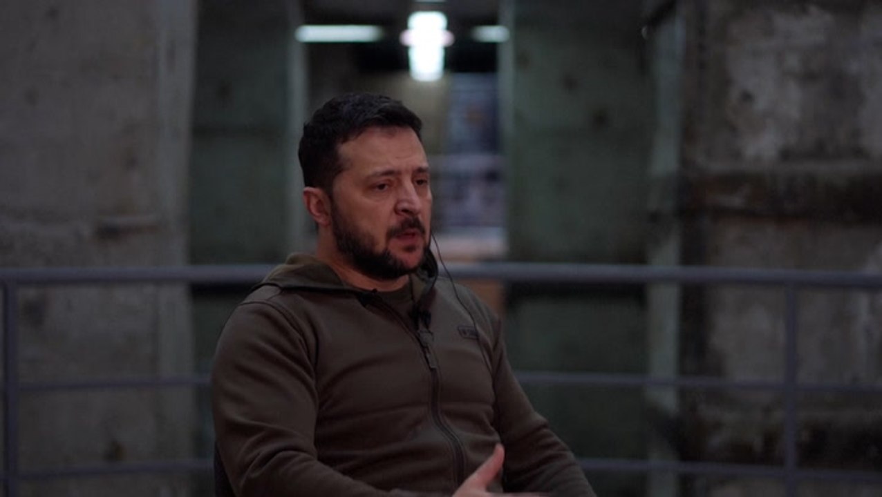 Ukraine’s war with Russia complicated by winter, Zelensky says