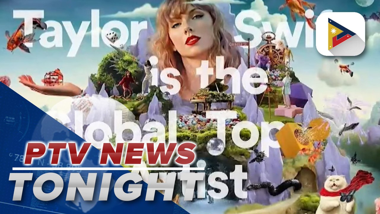 Taylor Swift tops list of most streamed artist...