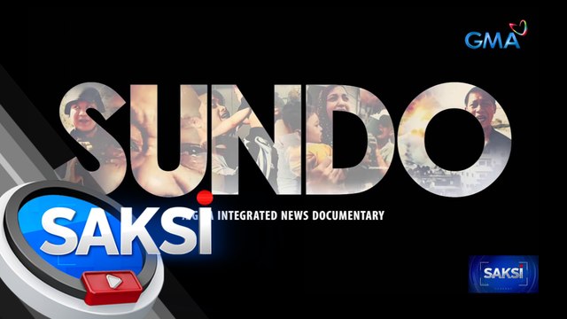 GMA Integrated News documentary na Sundo , mapapanood sa Dec. 3 (Linggo), 3:15PM | Saksi