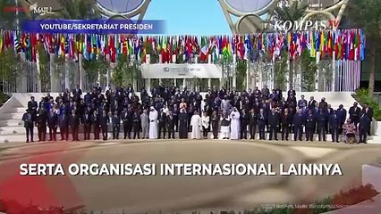 Potret Jokowi Hadiri KTT Perubahan Iklim COP28
