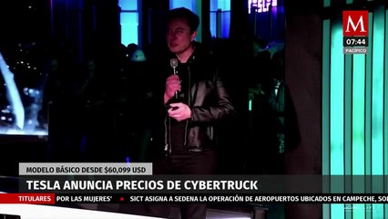 Tesla revela el precio de la versión básica de su pick-up Cybertruck