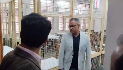 video...जिला कलक्टर व एसपी ने किया मतगणना स्थल का दौरा