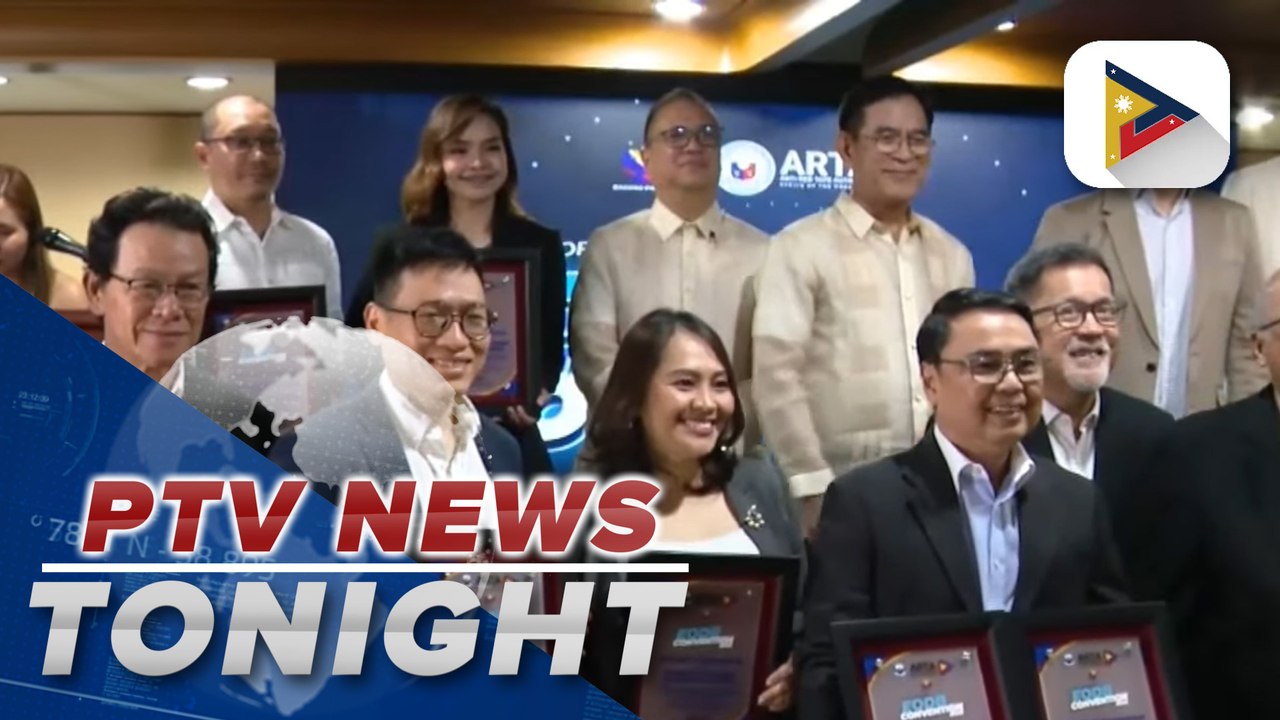 ARTA recognizes PTV for pursuing measures for digitalization of transactions during Ease of Doing Biz Convention