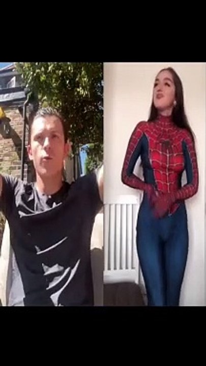 Tom Holland, the actor who plays Spider-Man in the Marvel Cinematic Universe
