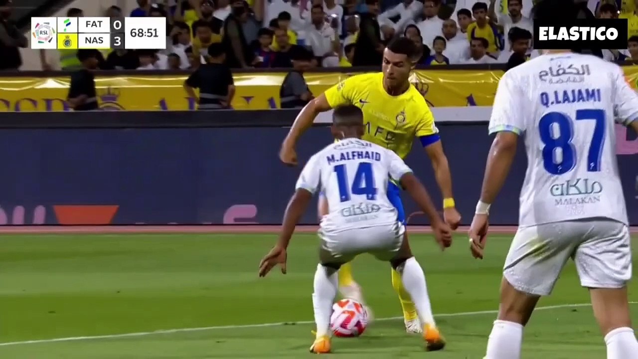 Cristiano Ronaldo recreate CR7 Elastico skill vs Espanyol !!⚽