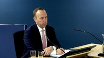 Matt Hancock gives evidence at Covid Inquiry