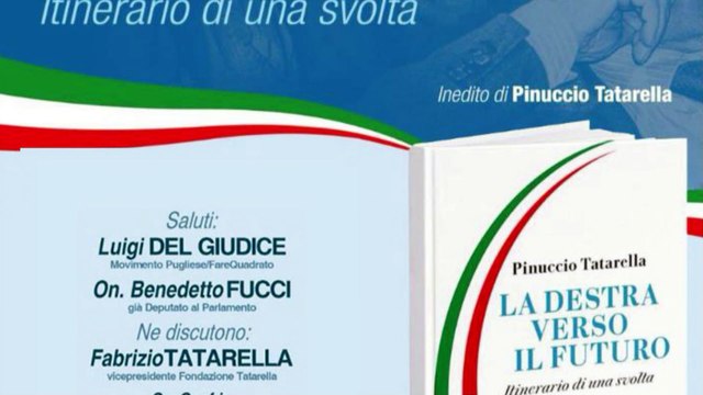 Andria: intervista a Nino Marmo sul convegno dedicato a Pinuccio Tatarella Info su: videoandria.com/