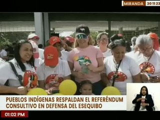 Descargar video: Miranda | Féminas de pueblos originarios dicen presente en cierre de campaña Venezuela Toda