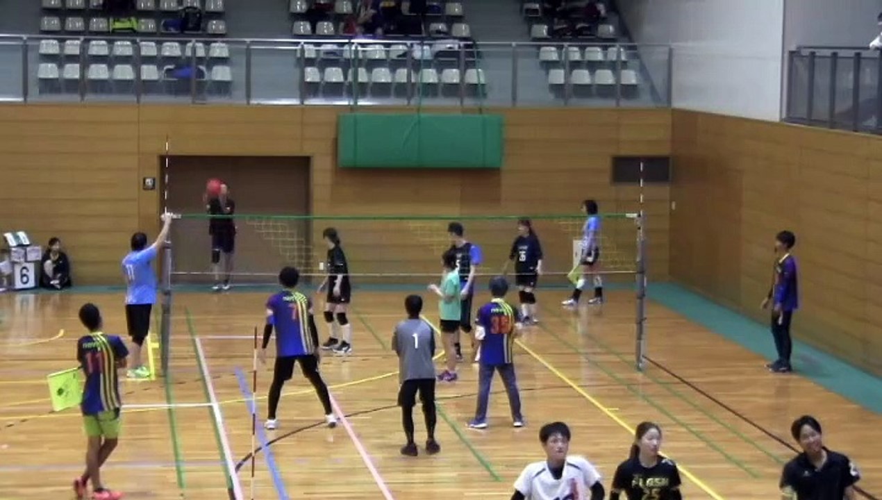 19  貴.パパ.森かな.ひな　５試合目　第２セット