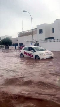 La borrasca en Canarias deja inundaciones: Esto es una vergüenza