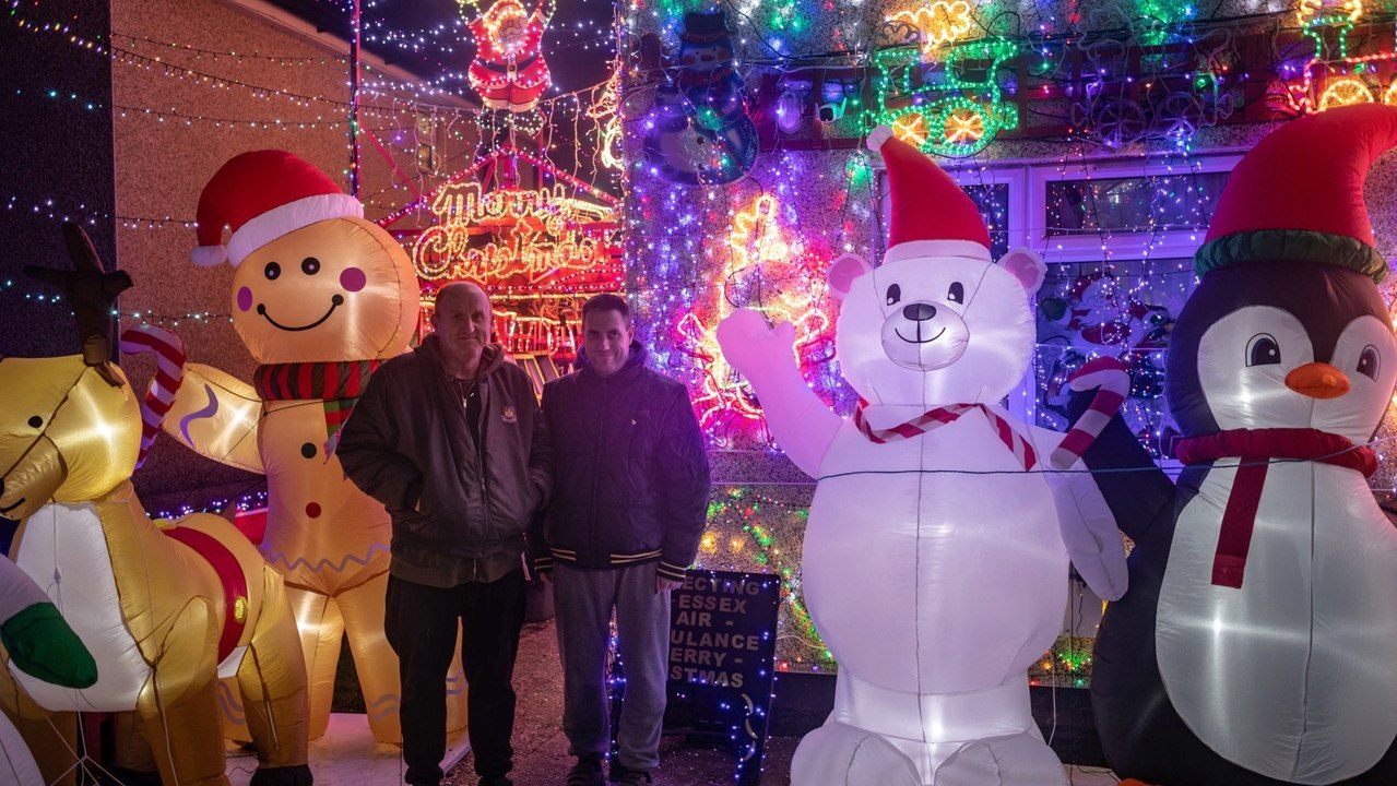 This Christmas Obsessed Dad Loves The Holiday So Much, He Adorns His House With an Insane Amount of Lights