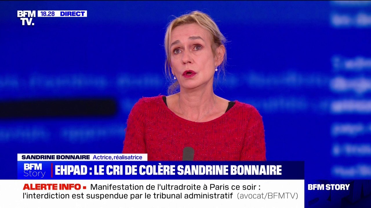 Sandrine Bonnaire: "Les conséquences du décès de ma mère sont liées à des négligences"