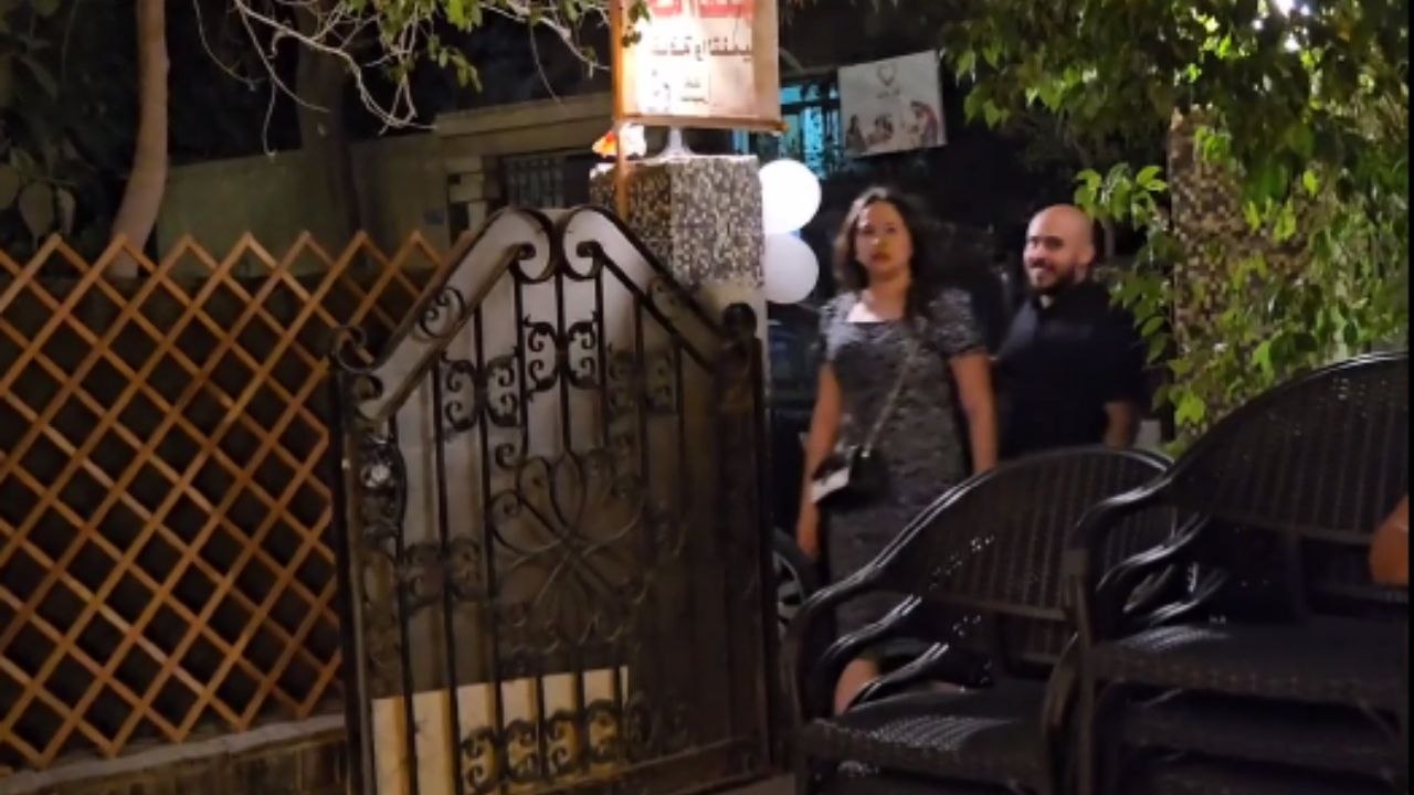 Woman walks into a party without any clue that it's her surprise engagement ceremony