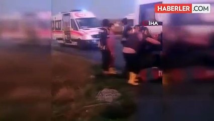 Silivri'de işçileri taşıyan minibüs kaza yaptı: 12 yaralı