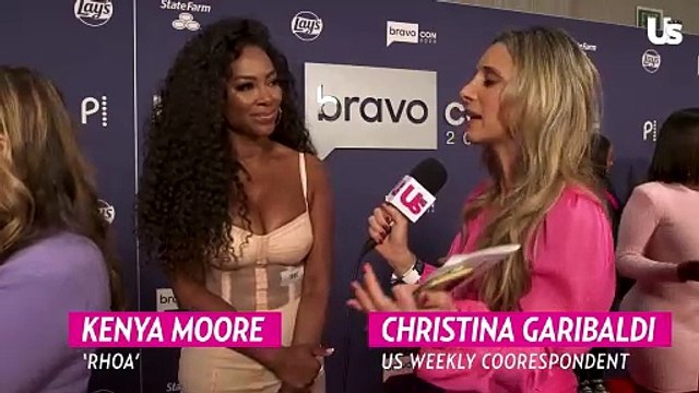 Kenya Moore Throws Shade at RHOA Marlo Hampton: ‘I Don’t Know Who That Is’