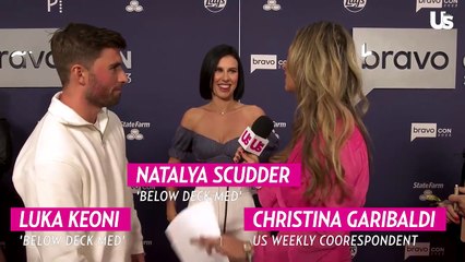 'Below Deck Med's Luka and Natalya on Their Boatmance