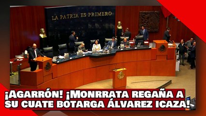 ¡VEAN! ¡Agarrón! ¡Monreal regaña a su cuate la botarga Álvarez Icaza por atacar designación de AMLO!