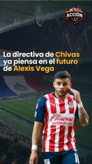 La directiva de Chivas ya piensa en el futuro de Alexis Vega
