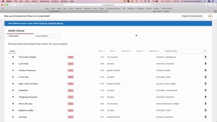 How to USE YouTube - Access Your YouTube Studio's Audio Library | Tutorial 10
