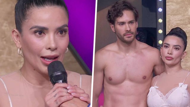 Dania Méndez se queja por las calificaciones tras fallar en su baile con Marco León