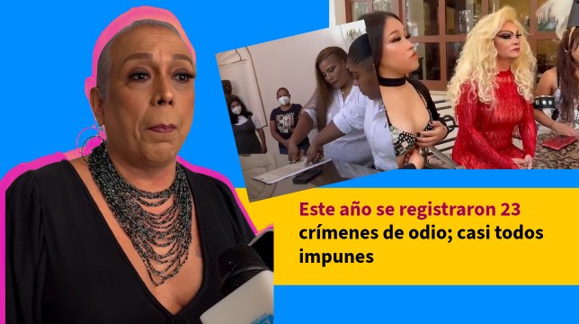 Este año se registraron 23 crímenes de odio; casi todos impunes