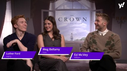The Crown’s Luther Ford worries Prince Harry will think his performance is ‘terrible’