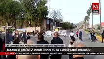 Así fue la toma de protesta de Manolo Jiménez como gobernador de Coahuila