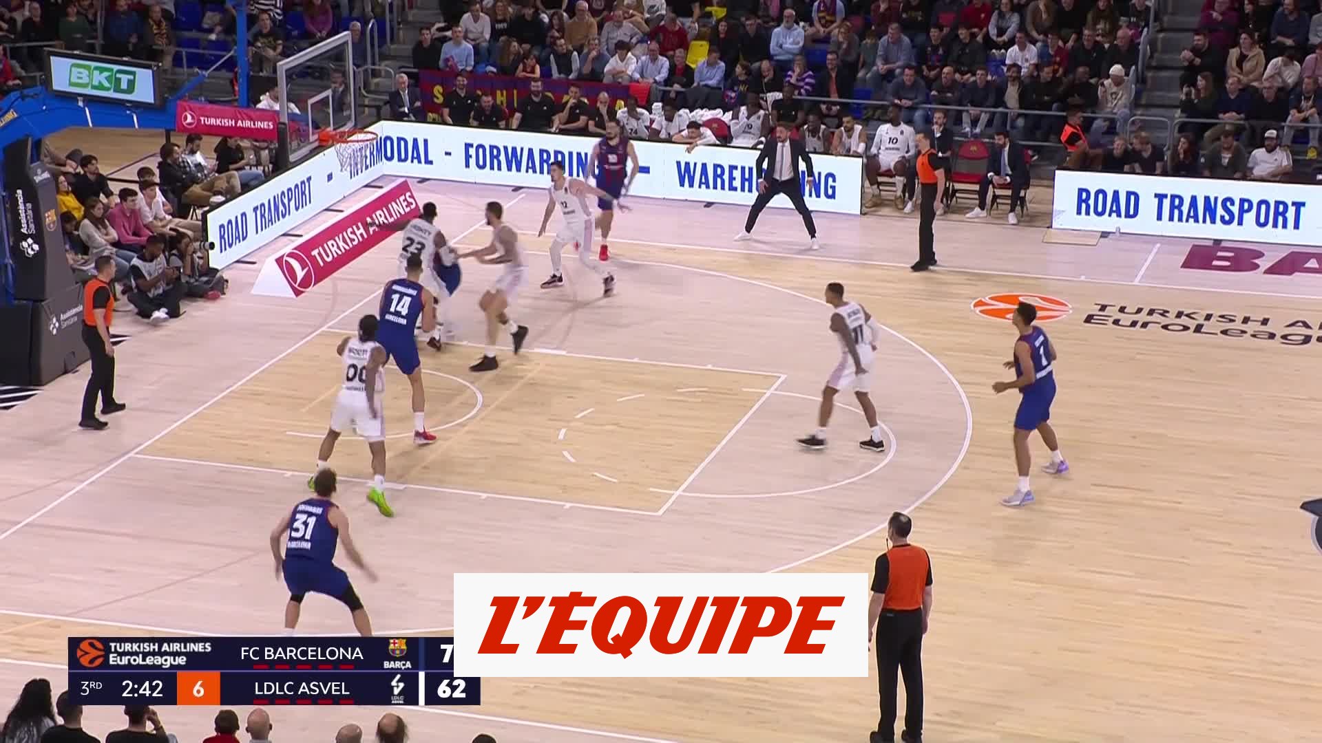 Les 28 points de Laprovittola contre l'Asvel - Basket - Euroligue (H) -  Barça - Vidéo Dailymotion