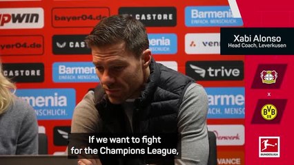 Alonso taking Champions League qualification one game at a time