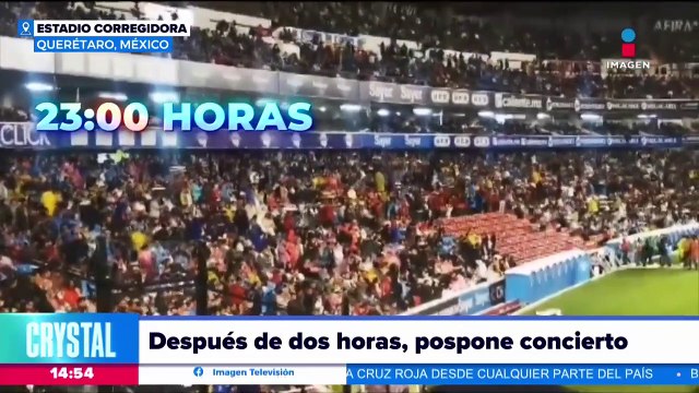 Luis Miguel pospone concierto en Querétaro por lluvia