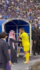 Cristiano Ronaldo e presidente Al Hilal