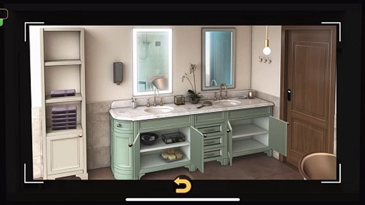 Rooms & Exits Master Bathroom (Murder Dressed in White Level 7) Gameplay, Solutions and Walkthrough