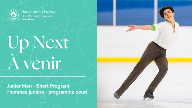 Junior Men Short Program / Hommes juniors - programme court - Rink B - 2023-2024 Junior/Senior Skate Canada Challenge / Défi Patinage Canada