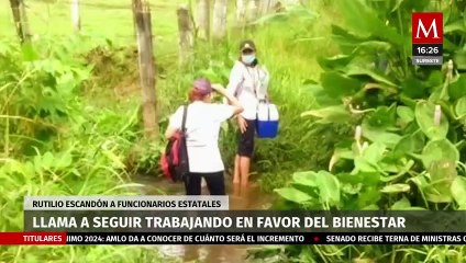 En Chiapas, el gobernador Rutilio Escandón llama a la responsabilidad en salud