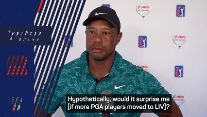 'It wouldn't surprise me' - Woods expects PGA players to move to LIV