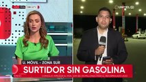 Reportan desabastecimiento de gasolina en surtidores de Santa Cruz