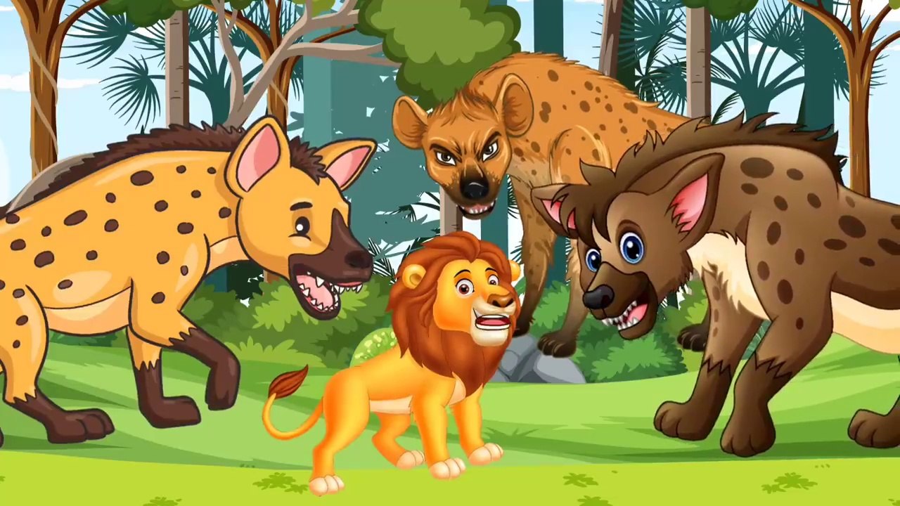 قصص اطفال كرتون الملك سيمبا والضباع الشريره ، تمسك ابن سيمبا افلام كرتون قصص للاطفال/حدوته/كرتون عربي