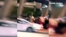Kadıköy'de bir vatandaş üst geçitten düştü!