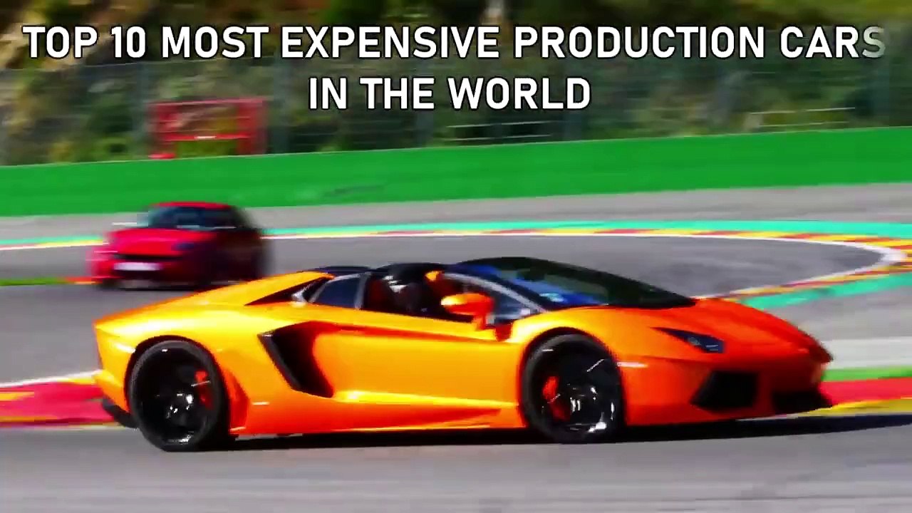 Top 10 Most Expensive Cars In The World - video Dailymotion