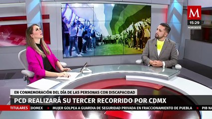 Personas con discapacidad realizarán su tercer recorrido en la Ciudad de México