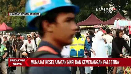 Aksi Munajat Kubro 212 Dihadiri Peserta dari Berbagai Daerah di Indonesia!