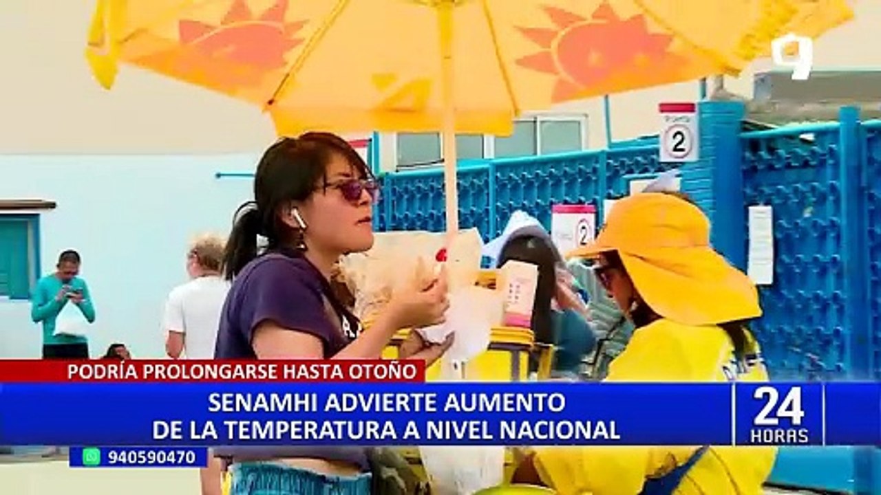 Senamhi pronostica altas temperaturas y lluvias intensas en diferentes regiones del Perú