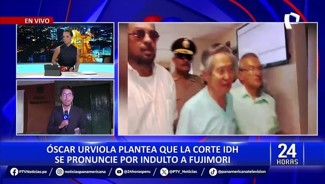 Óscar Urviola platea que la Corte IDH se pronuncie por indulto a Alberto Fujimori